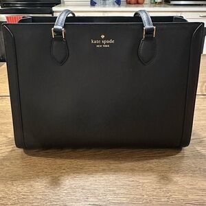 Kate Spade Madison Saffiano Leather Tote Black